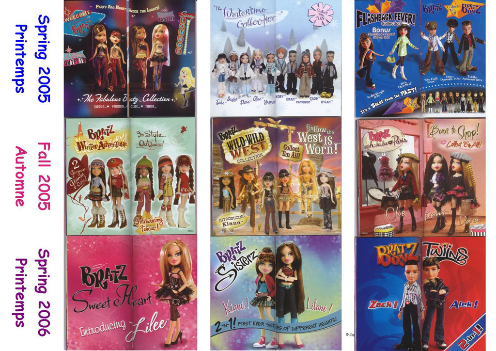 Bratz catalogue printemps et automne 2005, printemps 2006